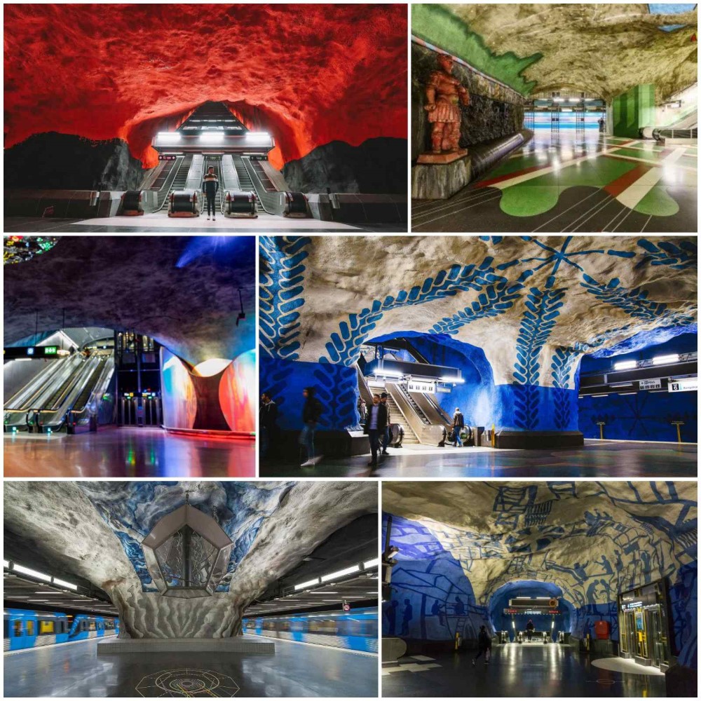 Станції метро у Стокгольмі 